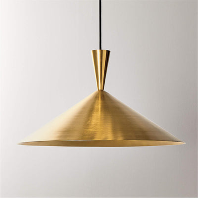 Brass Handcrafted Cone Lights for ceiling - Cone collection - Authentic Moroccan