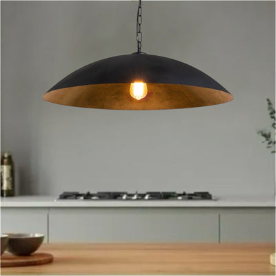 Black Dome Light Fixture - Ref. 2763