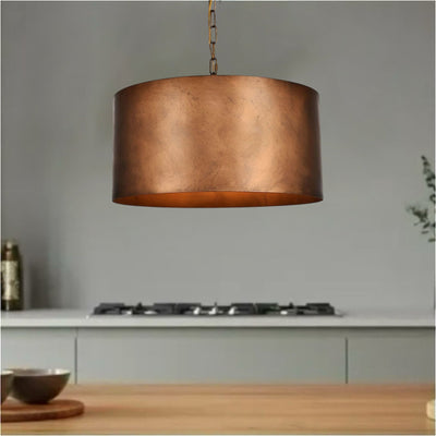 Copper Drum Light Fixture - Ref. 2762
