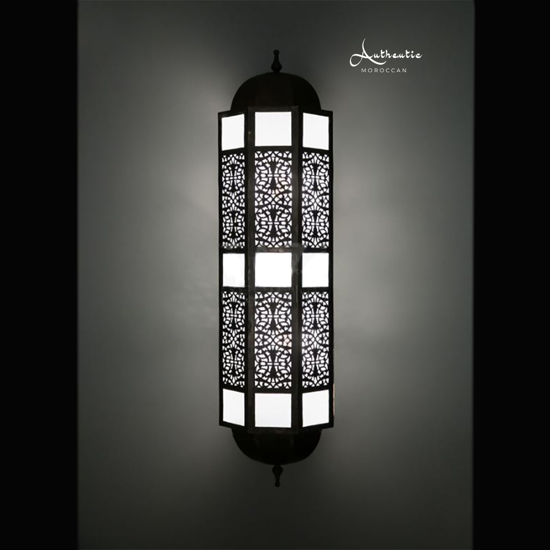 Elongated Moroccan Wall Light Handmade Design - Authentic Moroccan