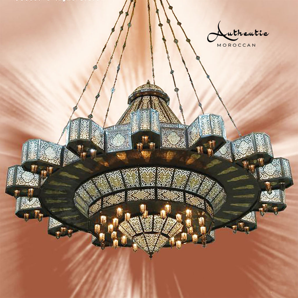Moroccan Chandelier, Jameela – Authentic Moroccan Ltd