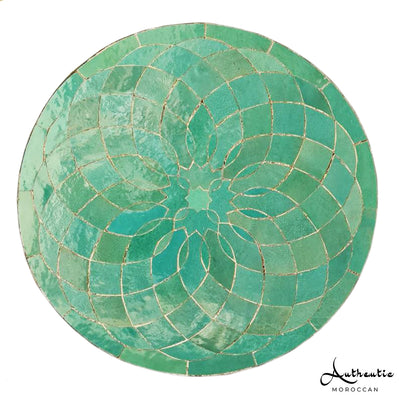 Moroccan-Mosaic-Table-Garden-Outddor-round-table-tiles-handmaded-rustic-green-turquoise-Authentic-Moroccan1