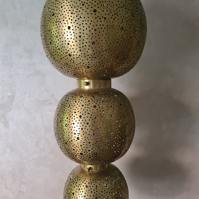 Moroccan Balls Brass Wall Sconces design handcrafted - Authentic Moroccan