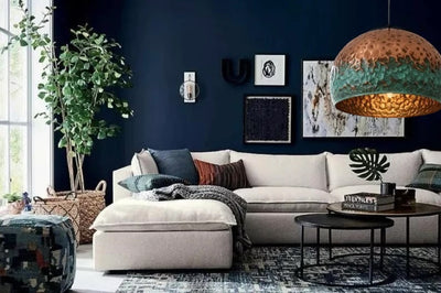 Oxidized Brass Copper Dome Light Fixture  - pendant lights, ceiling light, light fixtures, orange lamp, dome pendant light, drum kitchen island, home decor modern, unique pendant light, handmade lamp, vintage hanging lamp