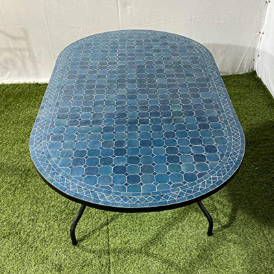 Mosaic Oval Table - 2003