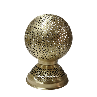 Moroccan Table Lamp, The Golden Ball