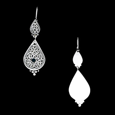 Moroccan Sterling silver earrings, EG002220