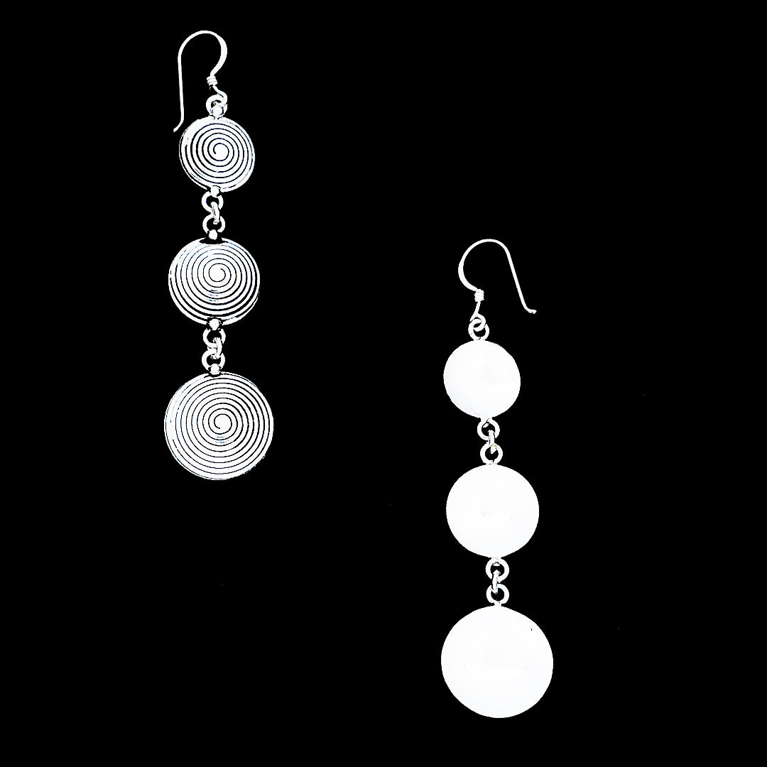 Moroccan Sterling silver earrings, EG002231