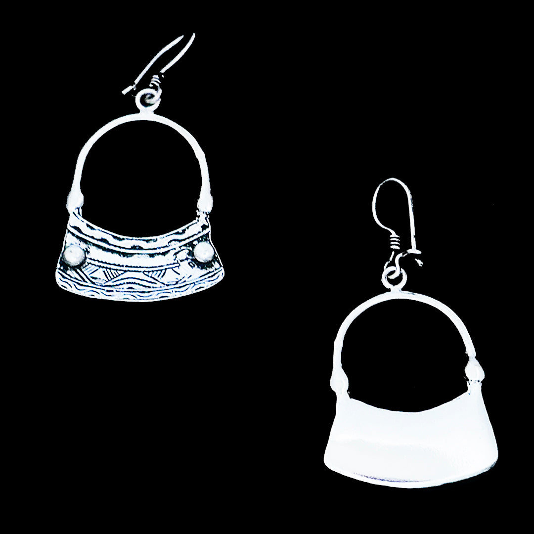 Moroccan Sterling silver earrings, EG002230