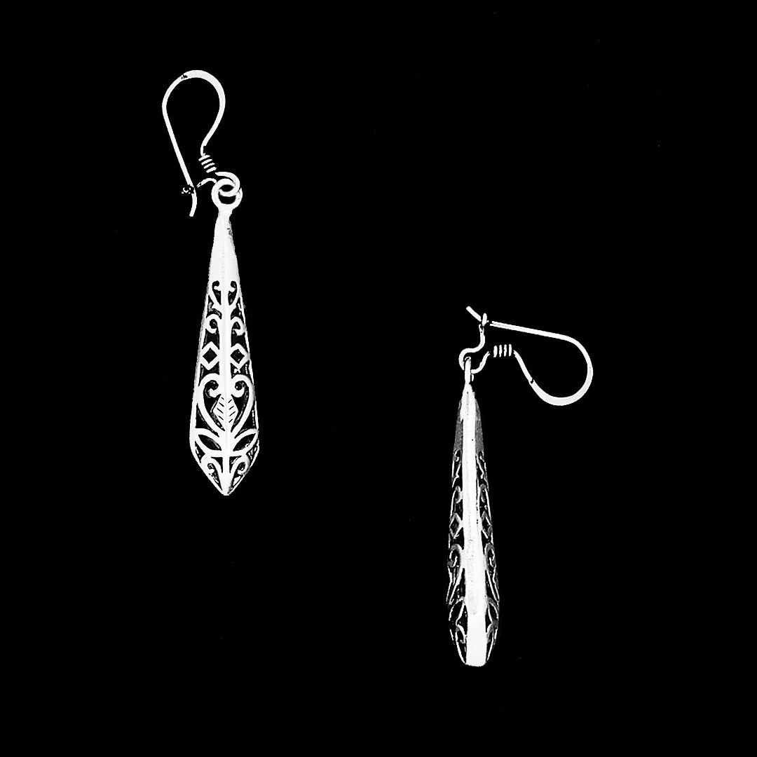 Moroccan Sterling silver earrings, EG002227