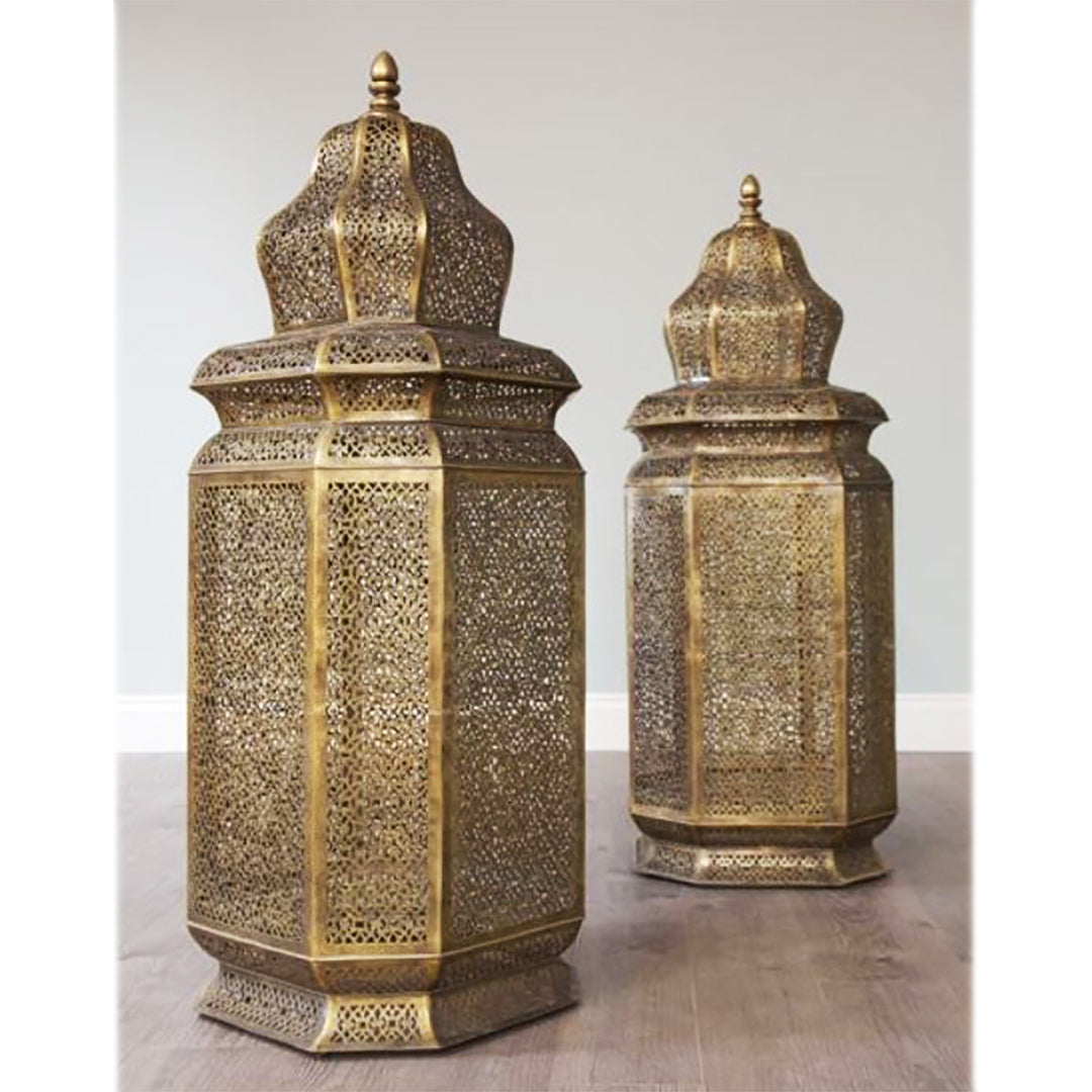Moroccan Floor Lamp Brass handmade Moorish Brass Design Table Lamp - Authentic Moroccan