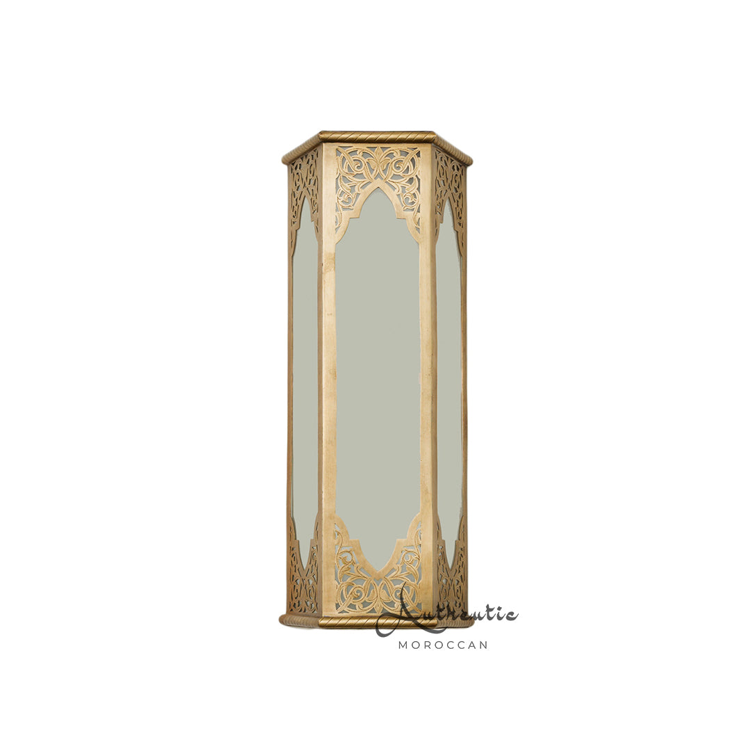 Moroccan Wall Sconce - Wall Lights Moorish Brass Design wall Lamp - Authentic Moroccan