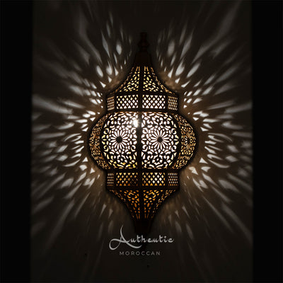 Moroccan Wall Sconce, Ider