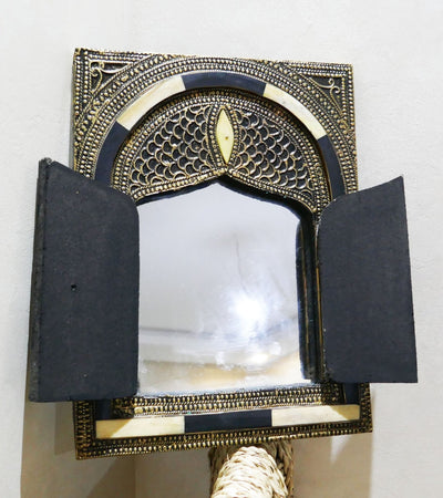 Moroccan Mirror, Engraved arch Window