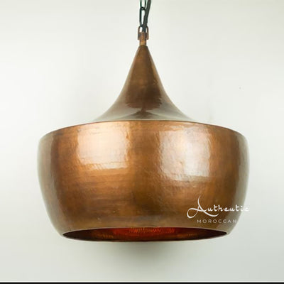 arabesque indian dome ceiling lamp Antique Copper - Authentic Moroccan