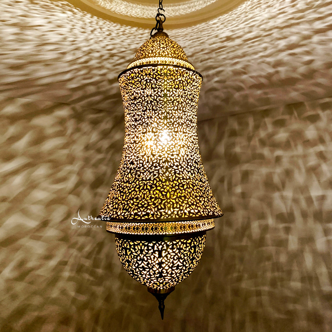 Moorish Moroccan Ceiling Chandelier - Authentic Moroccan